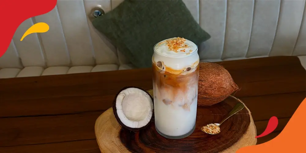 coconut latte